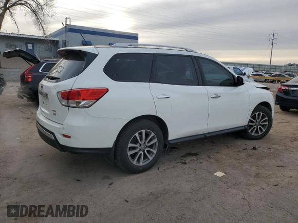 2015 Nissan Pathfinder SV с VIN 5N1AR2MM0FC671870, выставлен на аукционе Copart как лот 84246734 с пробегом 131 330 миль миль и Списание • Salvage title. История ставок и продаж доступна на DreamBid. Изображение 3.