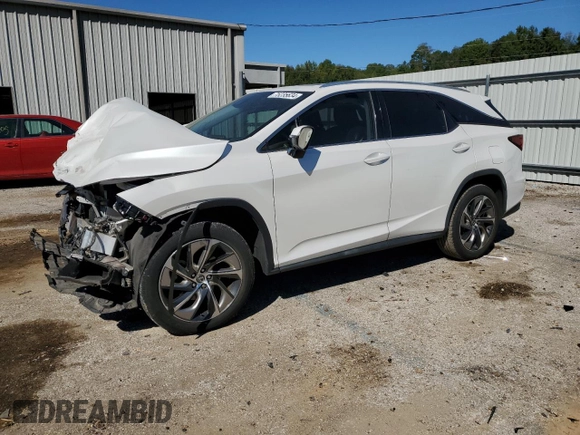 2018 Lexus RX with VIN JTJGZKCA9J2001722, listed as a Copart auction lot 43532515 with 94,665 mi miles and Salvage Title. Bid and sale history available at carsss.com. Image 1.