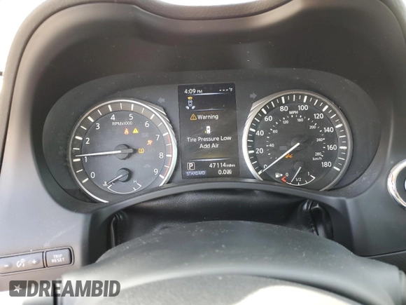 2019 Infiniti Q50 Luxe с VIN JN1EV7AP5KM543452, выставлен на аукционе Copart как лот 54948845 с пробегом 47 114 миль миль и Списание • Salvage title. История ставок и продаж доступна на DreamBid. Изображение 9.
