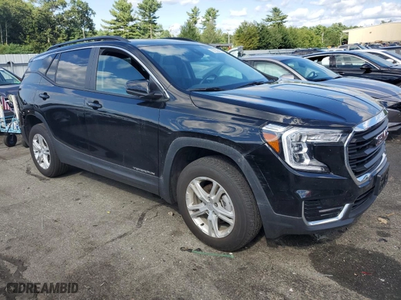 2023 GMC Terrain SLE with VIN 3GKALTEG6PL134225, listed as a Copart auction lot 71724734 with 14,932 mi miles and Salvage Title. Bid and sale history available at carsss.com. Image 4.