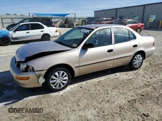 1996 Geo Prizm z VIN 1Y1SK5267TZ068437, wystawiony jako Copart lot #41403285 z przebiegiem 74 727 mil mil oraz Szkody całkowita. Historia ofert i sprzedaży dostępna na DreamBid. Obrazek 1.