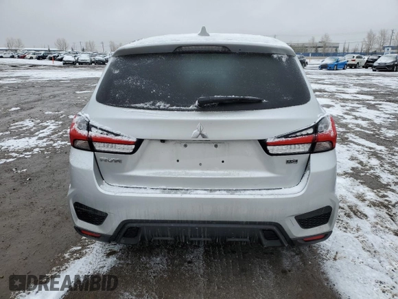 2021 Mitsubishi Outlander Sport SE with VIN JA4AJVAW4MU602054, listed as a Copart auction lot 48551485 with 65,075 mi miles and Salvage title. Bid and sale history available at DreamBid. Image 6.