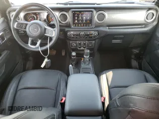 2020 Jeep Wrangler Unlimited Sahara with VIN 1C4HJXEG3LW145470, listed as a Copart auction lot 63690835 with 47,838 mi miles and Salvage title. Bid and sale history available at DreamBid. Image 8.