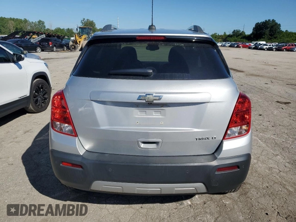 2015 Chevrolet Trax LT with VIN 3GNCJLSB9FL175263, listed as a Copart auction lot 60866654 with 127,134 mi miles and Salvage Title. Bid and sale history available at carsss.com. Image 6.