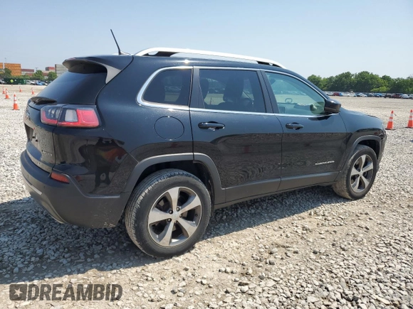 2020 Jeep Cherokee Limited with VIN 1C4PJMDX6LD503927, listed as a Copart auction lot 60715865 with 67,978 mi miles and Salvage title. Bid and sale history available at DreamBid. Image 3.