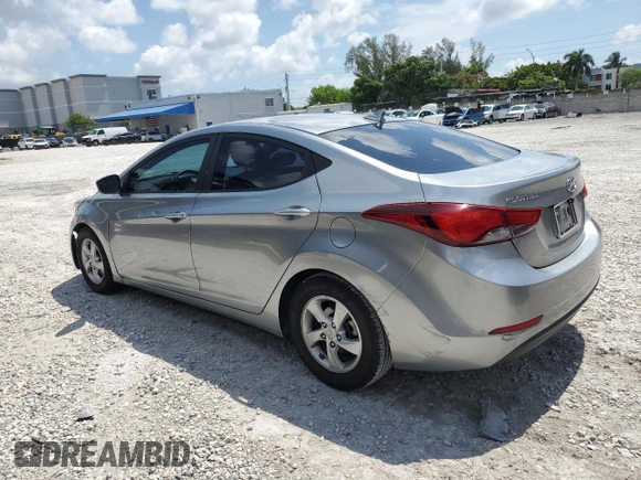 2015 Hyundai Elantra SE z VIN 5NPDH4AE7FH567958, wystawiony jako Copart lot #58691075 z przebiegiem 146 970 mil mil oraz Tytuł czysty. Historia ofert i sprzedaży dostępna na DreamBid. Obrazek 2.