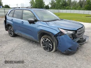 2025 Subaru Forester Limited with VIN JF2SLDRC1SH467485, listed as a Copart auction lot 63452015 with 38,681 mi miles and Salvage title. Bid and sale history available at DreamBid. Image 4.