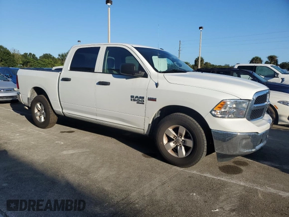 2022 Ram 1500 Tradesman with VIN 3C6RR6KT6NG329853, listed as a Copart auction lot 74663204 with 20,395 mi miles and Salvage title. Bid and sale history available at DreamBid. Image 4.