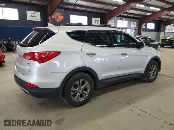 2014 Hyundai Santa Fe with VIN 5XYZUDLB2EG195133, listed as a Copart auction lot 52487195 with 191,369 mi miles and Non repairable. Bid and sale history available at DreamBid. Image 3.
