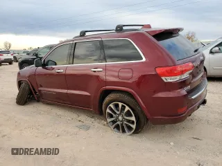 2018 Jeep Grand Cherokee High Altitude with VIN 1C4RJFCM9JC405344, listed as a Copart auction lot 82923474 with 34,212 mi miles and Salvage Title. Bid and sale history available at carsss.com. Image 2.