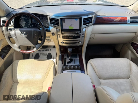 2015 Lexus LX 570 с VIN JTJHY7AX8F4186255, выставлен на аукционе Copart как лот 66178375 с пробегом 199 883 миль миль и Чистый • Clean title. История ставок и продаж доступна на DreamBid. Изображение 11.