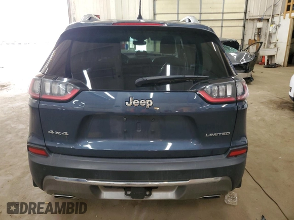 2020 Jeep Cherokee Limited with VIN 1C4PJMDX0LD530878, listed as a Copart auction lot 52592785 with 72,509 mi miles and Salvage title. Bid and sale history available at DreamBid. Image 6.