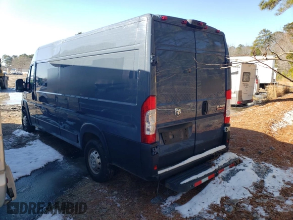 2020 Ram ProMaster Cargo with VIN 3C6URVJG2LE140568, listed as a Copart auction lot 88112275 with Not Provided miles and Clean Title. Bid and sale history available at carsss.com. Image 2.