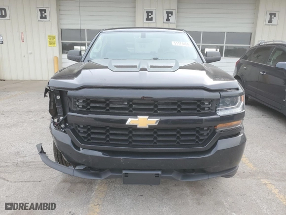 2017 Chevrolet Silverado 1500 Custom with VIN 1GCVKPEH6HZ126345, listed as a Copart auction lot 51174464 with 66,764 mi miles and Salvage Title. Bid and sale history available at carsss.com. Image 5.