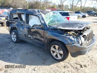 2014 Jeep Patriot Latitude with VIN 1C4NJPFB7ED856531, listed as a IAAI auction lot 41686649 with 107,889 mi miles and . Bid and sale history available at carsss.com. Image 1.