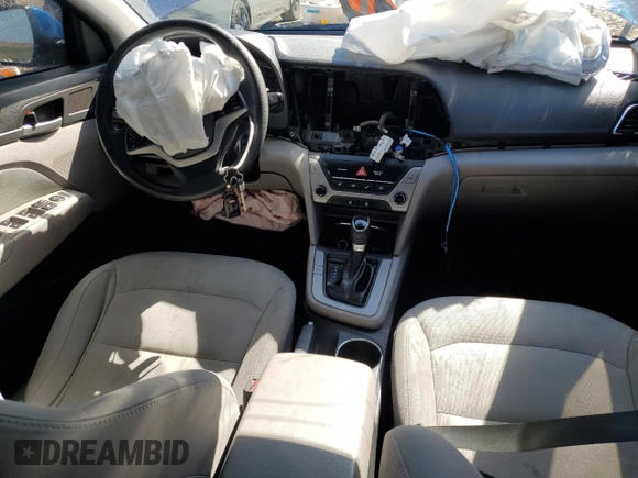 2018 Hyundai Elantra SEL with VIN 5NPD84LF1JH232063, listed as a Copart auction lot 47627694 with 192,905 mi miles and Salvage Title. Bid and sale history available at DreamBid. Image 8.