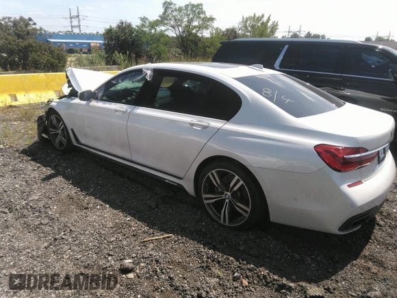 2017 BMW 7 Series 750i with VIN WBA7F0C35HGM21649, listed as a IAAI auction lot 37362691 with 10,000 mi miles and . Bid and sale history available at DreamBid. Image 14.