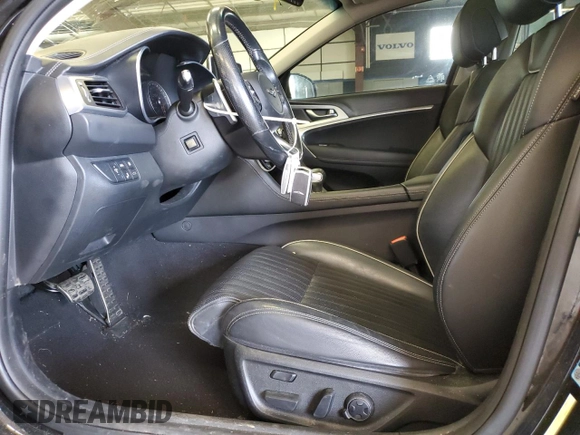 2019 Genesis G70 3.3T Advanced with VIN KMTG74LE6KU013986, listed as a Copart auction lot 55464795 with 110,519 mi miles and Clean Title. Bid and sale history available at carsss.com. Image 7.