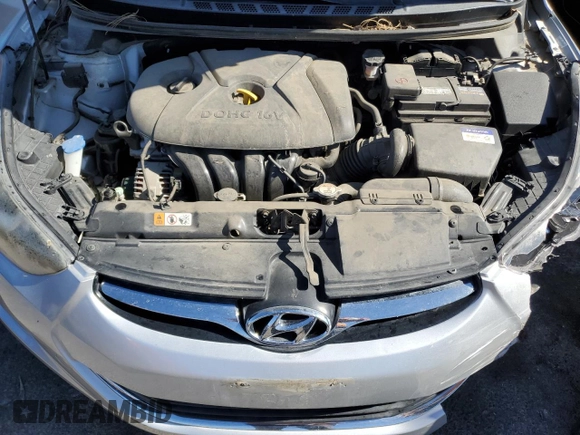 2013 Hyundai Elantra GLS с VIN KMHDH4AE2DU922016, выставлен на аукционе Copart как лот 55094225 с пробегом 43 784 миль миль и Списание • Salvage title. История ставок и продаж доступна на DreamBid. Изображение 11.