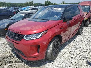2020 Land Rover Discovery Sport S R-Dynamic with VIN SALCT2FX5LH842562, listed as a Copart auction lot 59576564 with 73,118 mi miles and Salvage Title. Bid and sale history available at carsss.com. Image 1.