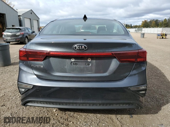 2021 Kia Forte FE with VIN 3KPF24ADXME383441, listed as a Copart auction lot 76124874 with 72,941 mi miles and Salvage Title. Bid and sale history available at carsss.com. Image 6.