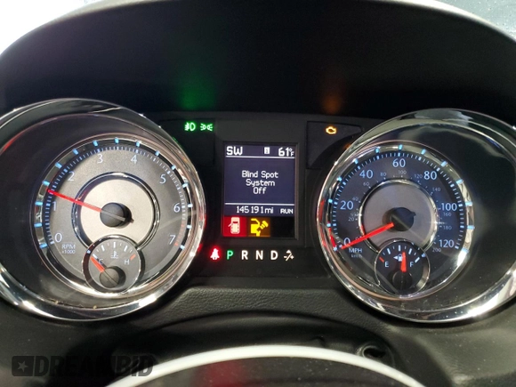 2013 Chrysler Town & Country Touring L with VIN 2C4RC1CG0DR785550, listed as a Copart auction lot 66027284 with 145,191 mi miles and Salvage Title. Bid and sale history available at DreamBid. Image 9.