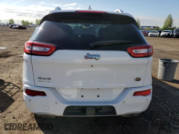 2017 Jeep Cherokee Overland с VIN 1C4PJMJS1HW594870, выставлен на аукционе Copart как лот 57781865 с пробегом 165 859 миль миль и Списание • Salvage title. История ставок и продаж доступна на DreamBid. Изображение 6.
