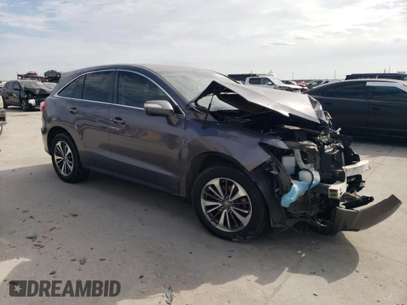 2017 Acura RDX Advance with VIN 5J8TB3H7XHL006247, listed as a Copart auction lot 43009205 with 108,578 mi miles and Salvage title. Bid and sale history available at DreamBid. Image 4.
