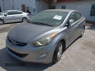 2012 Hyundai Elantra Limited with VIN KMHDH4AEXCU411894, listed as a IAAI auction lot 42068313 with 192,879 mi miles. Bid and sale history available at carsss.com. Image 2.