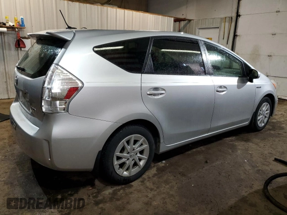 2012 Toyota Prius Two with VIN JTDZN3EU5C3053544, listed as a Copart auction lot 52023135 with 104,386 mi miles and Salvage Title. Bid and sale history available at DreamBid. Image 3.