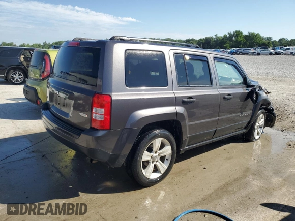 2014 Jeep Patriot Latitude with VIN 1C4NJRFB1ED847612, listed as a Copart auction lot 62721605 with 126,268 mi miles and Salvage title. Bid and sale history available at DreamBid. Image 3.