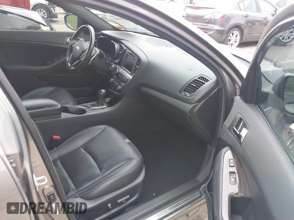 2013 Kia Optima SX with VIN 5XXGR4A62DG105805, listed as a IAAI auction lot 42492169 with 134,908 mi miles and . Bid and sale history available at DreamBid. Image 5.