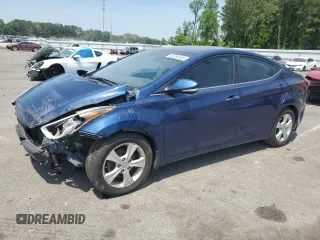 2016 Hyundai Elantra SE with VIN 5NPDH4AE1GH687398, listed as a Copart auction lot 55288105 with 160,763 mi miles and Salvage title. Bid and sale history available at DreamBid. Image 1.