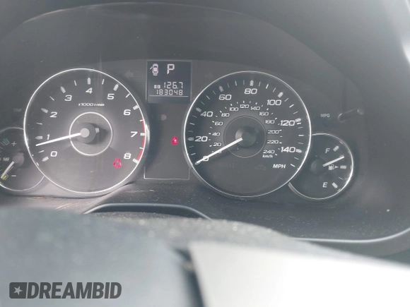 2011 Subaru Legacy Prem with VIN 4S3BMBB63B3220387, listed as a IAAI auction lot 42584674 with 183,048 mi miles and . Bid and sale history available at DreamBid. Image 7.