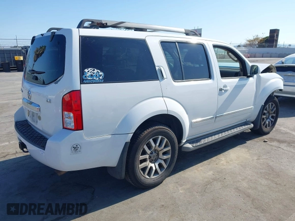 2012 Nissan Pathfinder Silver Edition with VIN 5N1AR1NN0CC611570, listed as a IAAI auction lot 42675124 with 217,542 mi miles and . Bid and sale history available at DreamBid. Image 4.