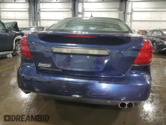 2008 Pontiac Grand Prix z VIN 2G2WP552181107298, wystawiony jako Copart lot #56569695 z przebiegiem 182 162 mil mil oraz Szkoda całkowita • Salvage title. Historia ofert i sprzedaży dostępna na DreamBid. Obrazek 6.