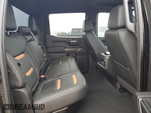 2021 GMC Sierra 1500 AT4 with VIN 3GTU9EET1MG464553, listed as a Copart auction lot 51775155 with 43,071 mi miles and Salvage Title. Bid and sale history available at carsss.com. Image 10.