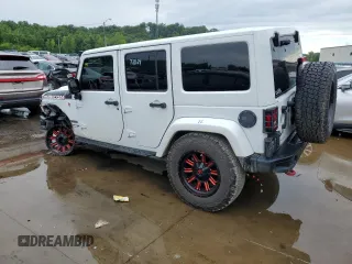 2018 Jeep Wrangler JK Unlimited Rubicon with VIN 1C4BJWFG8JL867448, listed as a Copart auction lot 65513584 with 109,440 mi miles and Salvage Title. Bid and sale history available at carsss.com. Image 2.