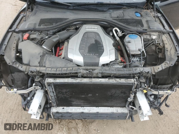 2017 Audi A7 Premium Plus with VIN WAUW2AFC9HN091504, listed as a Copart auction lot 88966485 with 84,731 mi miles and Salvage Title. Bid and sale history available at carsss.com. Image 11.