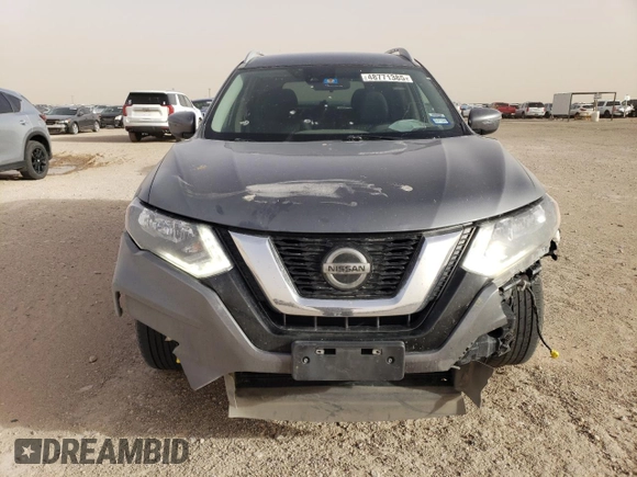 2019 Nissan Rogue SV with VIN 5N1AT2MT4KC801586, listed as a Copart auction lot 48771385 with 143,018 mi miles and Salvage Title. Bid and sale history available at carsss.com. Image 5.