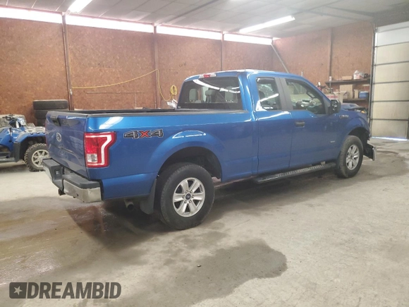 2015 Ford F-150 XLT with VIN 1FTEX1EP6FFC20794, listed as a Copart auction lot 60550415 with 101,324 mi miles and Salvage title. Bid and sale history available at DreamBid. Image 3.