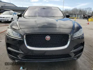 2017 Jaguar F-Pace 35t with VIN SADCS2BV3HA056133, listed as a Copart auction lot 46805165 with 92,506 mi miles and Clean Title. Bid and sale history available at DreamBid. Image 5.