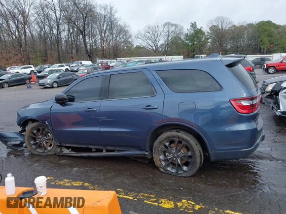 2021 Dodge Durango GT Plus with VIN 1C4RDHDG9MC639905, listed as a IAAI auction lot 41743821 with 102,328 mi miles and . Bid and sale history available at DreamBid. Image 13.