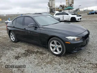 2015 BMW 3 Series 320i with VIN WBA3B1G55FNT05923, listed as a Copart auction lot 51342255 with 3,060 mi miles and Salvage Title. Bid and sale history available at carsss.com. Image 4.
