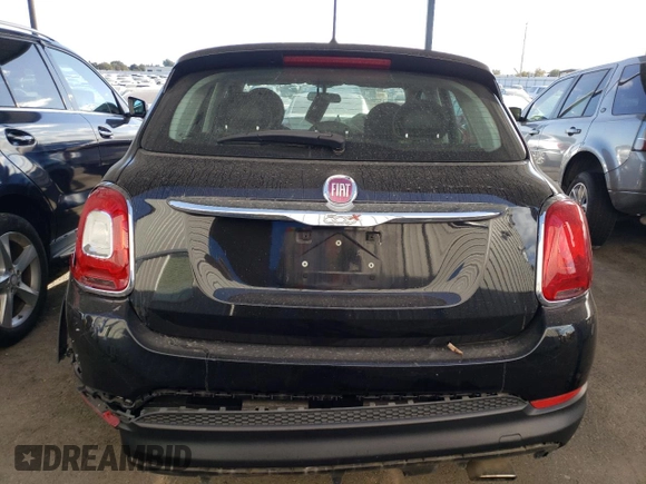 2016 FIAT 500X Pop with VIN ZFBCFXAT6GP356079, listed as a Copart auction lot 77602114 with 92,334 mi miles and Salvage title. Bid and sale history available at DreamBid. Image 6.