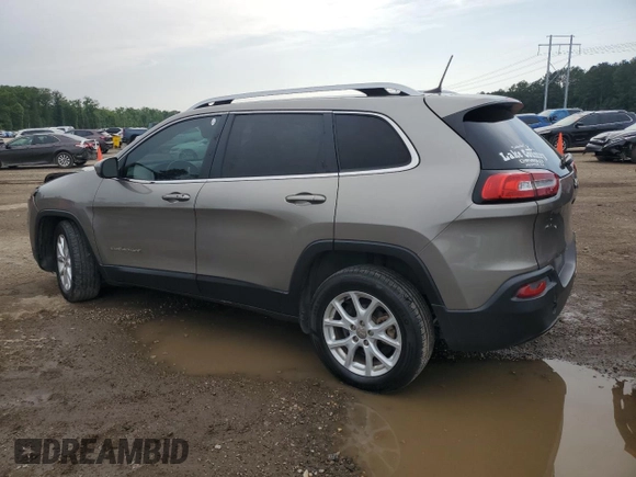 2018 Jeep Cherokee Latitude Plus with VIN 1C4PJLLB4JD605417, listed as a Copart auction lot 58005145 with 176,231 mi miles and Salvage title. Bid and sale history available at DreamBid. Image 2.