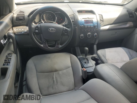 2011 Kia Sorento LX with VIN 5XYKT4A27BG048986, listed as a Copart auction lot 54908385 with 158,698 mi miles and Salvage Title. Bid and sale history available at DreamBid. Image 8.