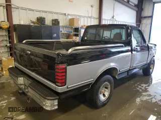 1994 Ford F-150 with VIN 1FTEF15N6RNA89099, listed as a Copart auction lot 66882504 with 110,885 mi miles and Salvage Title. Bid and sale history available at carsss.com. Image 3.
