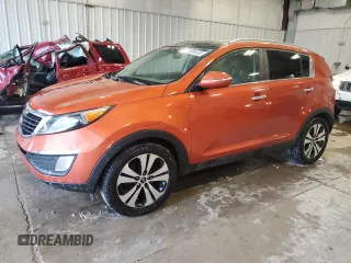 2013 Kia Sportage EX z VIN KNDPC3A26D7418874, wystawiony jako Copart lot #58004305 z przebiegiem 214 489 mil mil oraz Nie do naprawy • Non repairable. Historia ofert i sprzedaży dostępna na DreamBid. Obrazek 1.