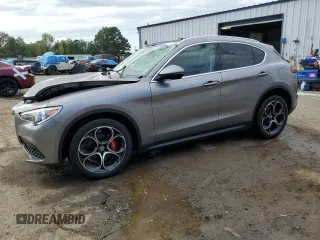 2019 Alfa Romeo Stelvio Ti Lusso z VIN ZASPAKBNXK7C50203, wystawiony jako Copart lot #80474634 z przebiegiem 7 436 mil mil oraz Nie do naprawy • Non repairable. Historia ofert i sprzedaży dostępna na DreamBid. Obrazek 1.